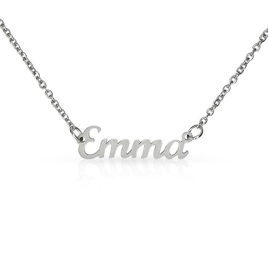 Special Just For Her, Personalized Name Necklace.  Made and Shipped From the US
